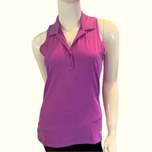 NWT Nike Womens Precision Racerback Golf Polo in Raspberry - Small